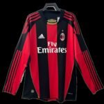 Retro 10/11 AC Milan Home Long Sleeves