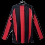 Retro 10/11 AC Milan Home Long Sleeves - Image 2