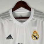 Retro  Real Madrid 15/16 Home White Long Sleeve - Image 6