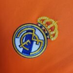 Retro  Real Madrid 13/14 Third Long Sleeves Orange - Image 4
