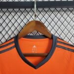 Retro  Real Madrid 13/14 Third Long Sleeves Orange - Image 5