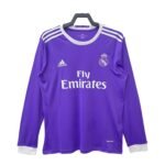 Retro  Real Madrid 2016/17 Away Purple Long Sleeves