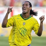 Retro  Brazil 2004 Home Yellow - Image 2