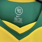 Retro  Brazil 2004 Home Yellow - Image 4