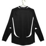 Retro  Real Madrid 06/07 Awαy Black Long Sleeves - Image 2