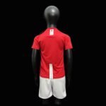 Kids Retro Manchester United 2007/08 Home Red - Image 2