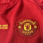 Kids Retro Manchester United 2007/08 Home Red - Image 5