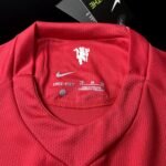 Kids Retro Manchester United 2007/08 Home Red - Image 8