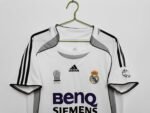 Retro  Real Madrid 06/07 Home White - Image 8