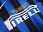 Retro  Inter Milan 09/10 Home Long Sleeves - Image 6