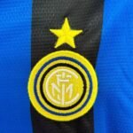 Retro  Inter Milan 1998/99 Home Long Sleeves Blue/Black - Image 3