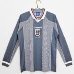 Retro  1996 England Away Long Sleeves