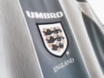 Retro  1996 England Away Long Sleeves - Image 5