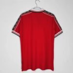 Retro  Manchester United 1998/99 Home Red S-4XL - Image 2