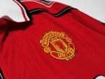 Retro  Manchester United 1998/99 Home Long Sleeves Red - Image 5