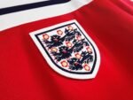 Retro  England 1982 Away Red - Image 5