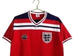 Retro  England 1982 Away Red - Image 7