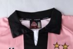 Retro  1997/98 Juventus Centenary Pink Long Sleeves - Image 6