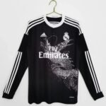 Retro  Real Madrid 14/15 Third Black Long Sleeves