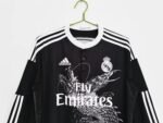 Retro  Real Madrid 14/15 Third Black Long Sleeves - Image 10