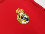 Retro  Real Madrid 11/12 Third Red Long Sleeves - Image 7