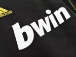Retro  Real Madrid 11/12 Away Black Long Sleeves - Image 4
