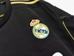 Retro  Real Madrid 11/12 Away Black Long Sleeves - Image 7