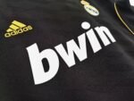 Retro  Real Madrid 11/12 Away Black - Image 6