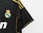 Retro  Real Madrid 11/12 Away Black - Image 7