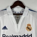 Retro  Real Madrid 01/02 Home White - Image 3