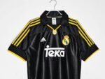 Retro Real Madrid 1999/01 Away Black - Image 3