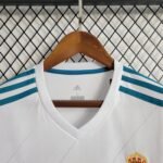 Retro  Real Madrid 17/18 Home Long Sleeves - Image 4