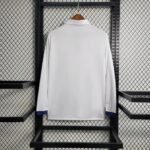 Retro  Real Madrid 16/17 Home White Long Sleeves - Image 3
