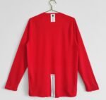 Retro Manchester United 07/08 Final Moscow Home Long Sleeve Red - Image 3