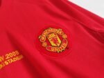 Retro Manchester United 07/08 Final Moscow Home Long Sleeve Red - Image 7