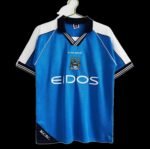 Retro Manchester City 99/01 Home Blue
