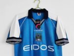 Retro Manchester City 99/01 Home Blue - Image 3