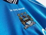 Retro Manchester City 99/01 Home Blue - Image 7