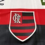 Retro  1995 Flamengo Away White - Image 3