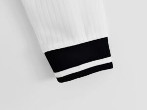 Retro  England 1998 Home Long Sleeves White - Image 9