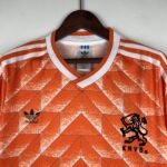 Retro  Netherlands 1988 Home Orange - Image 3