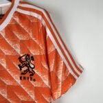 Retro  Netherlands 1988 Home Orange - Image 6