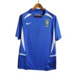 Retro  Brazil 2002 Away Blue
