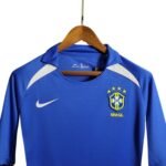 Retro  Brazil 2002 Away Blue - Image 8