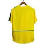 Retro  Brazil 2002 World Cup Home Masculina Yellow - Image 2