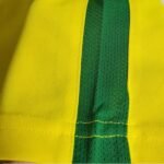 Retro  Brazil 2002 World Cup Home Masculina Yellow - Image 8