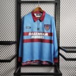 Retro  1995-97 West Ham Long Sleeves Away