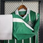 Retro  Palmeiras 1993 Home Green Long Sleeves - Image 3