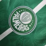 Retro  Palmeiras 1993 Home Green Long Sleeves - Image 5