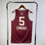24 Season All Star Red No.5 Edwards